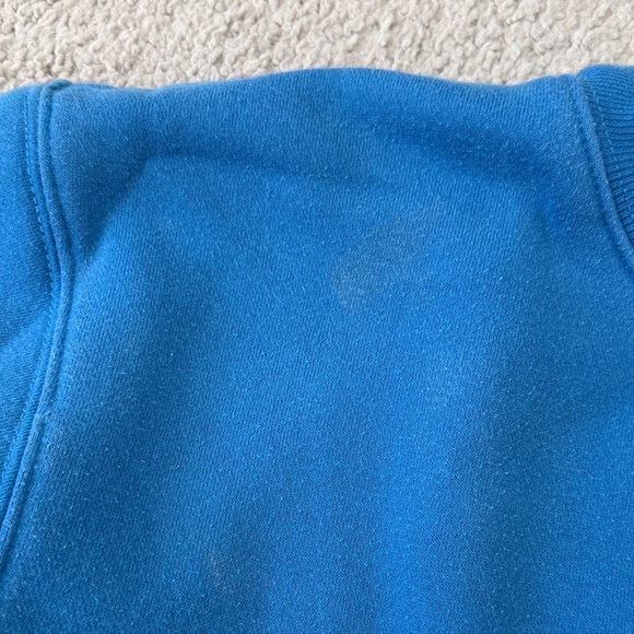 White Fox Boutique Blue and Pink Crewneck Sweater - Picture 4 of 8